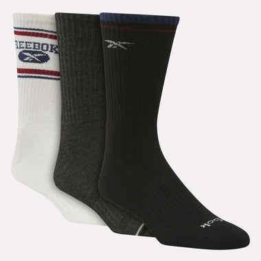 Men's 1/2 Terry Crew Socks 3 Pairs