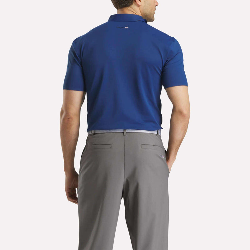 Men's Short Sleeve Bonded Micro Pique Polo Shirt