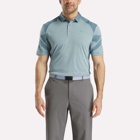 Men's Short Sleeve Signature Vector Sleeve Polo Shirt