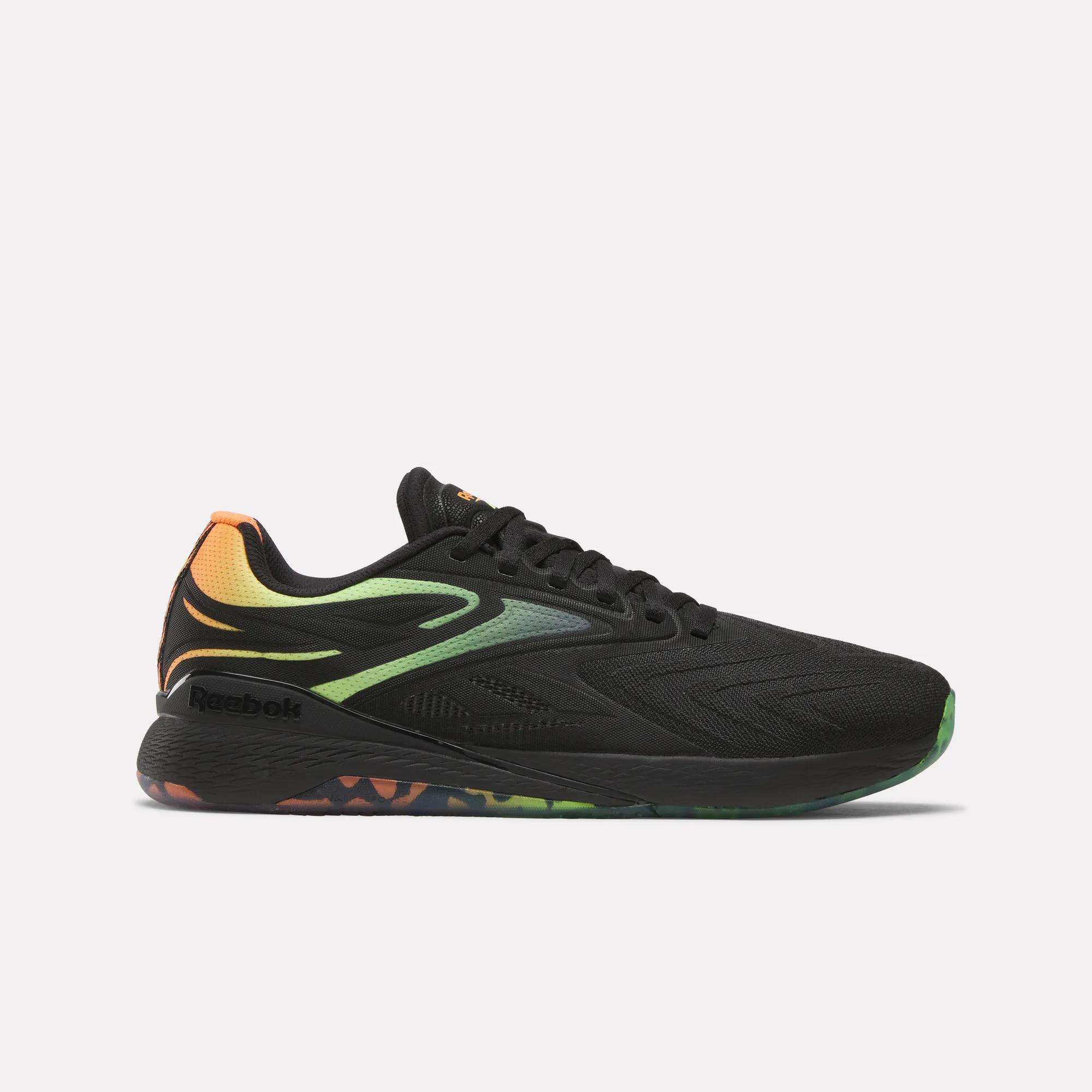 REEBOK MEN\'S NANO X1 TRAINING SHOE - BLACK/ACID YELLOW/PIXEL MINT - SIZE: 7.5 Nano X5 Edge Training Shoes - Reebok main image 4