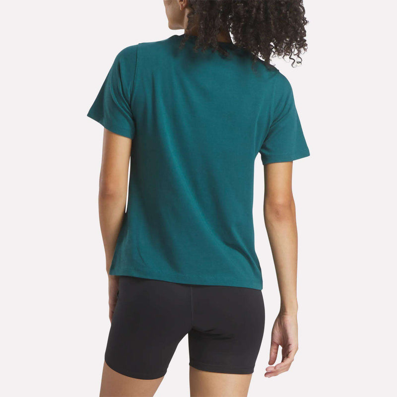 Women's Two-Color Logo Crew Short Sleeve Tee