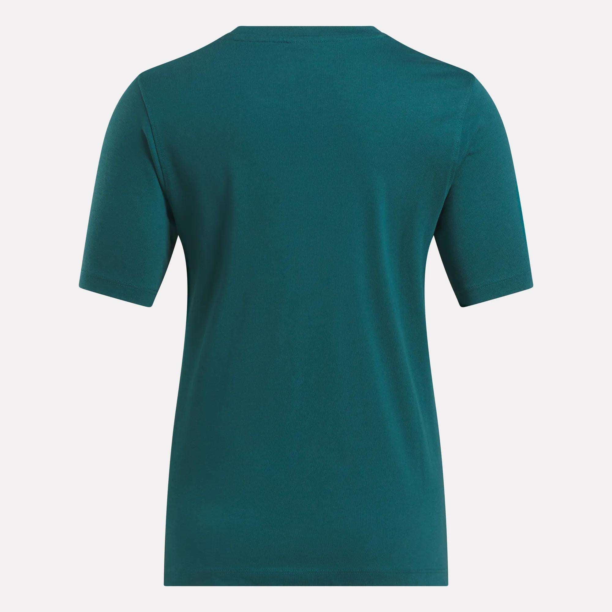 Women's Two-Color Logo Crew Short Sleeve Tee - Reebok