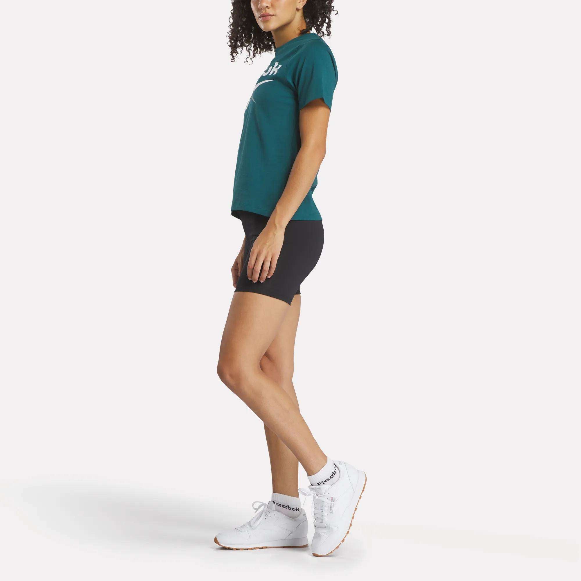 Women's Two-Color Logo Crew Short Sleeve Tee - Reebok