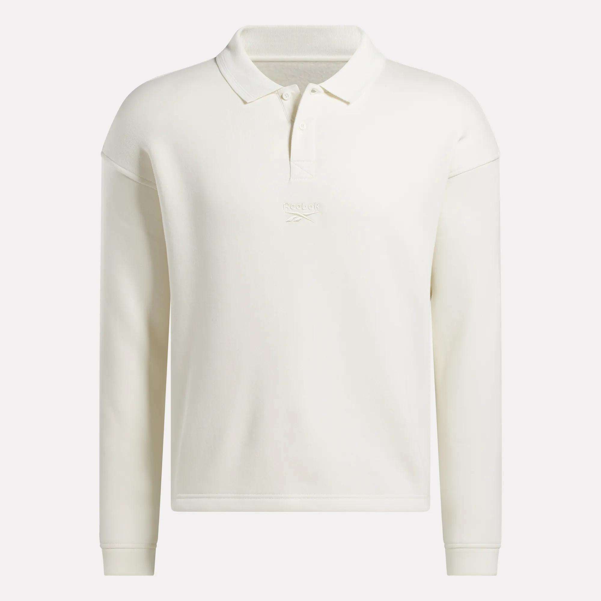 Men's Wardrobe Essentials Long Sleeve Polo Shirt - Reebok
