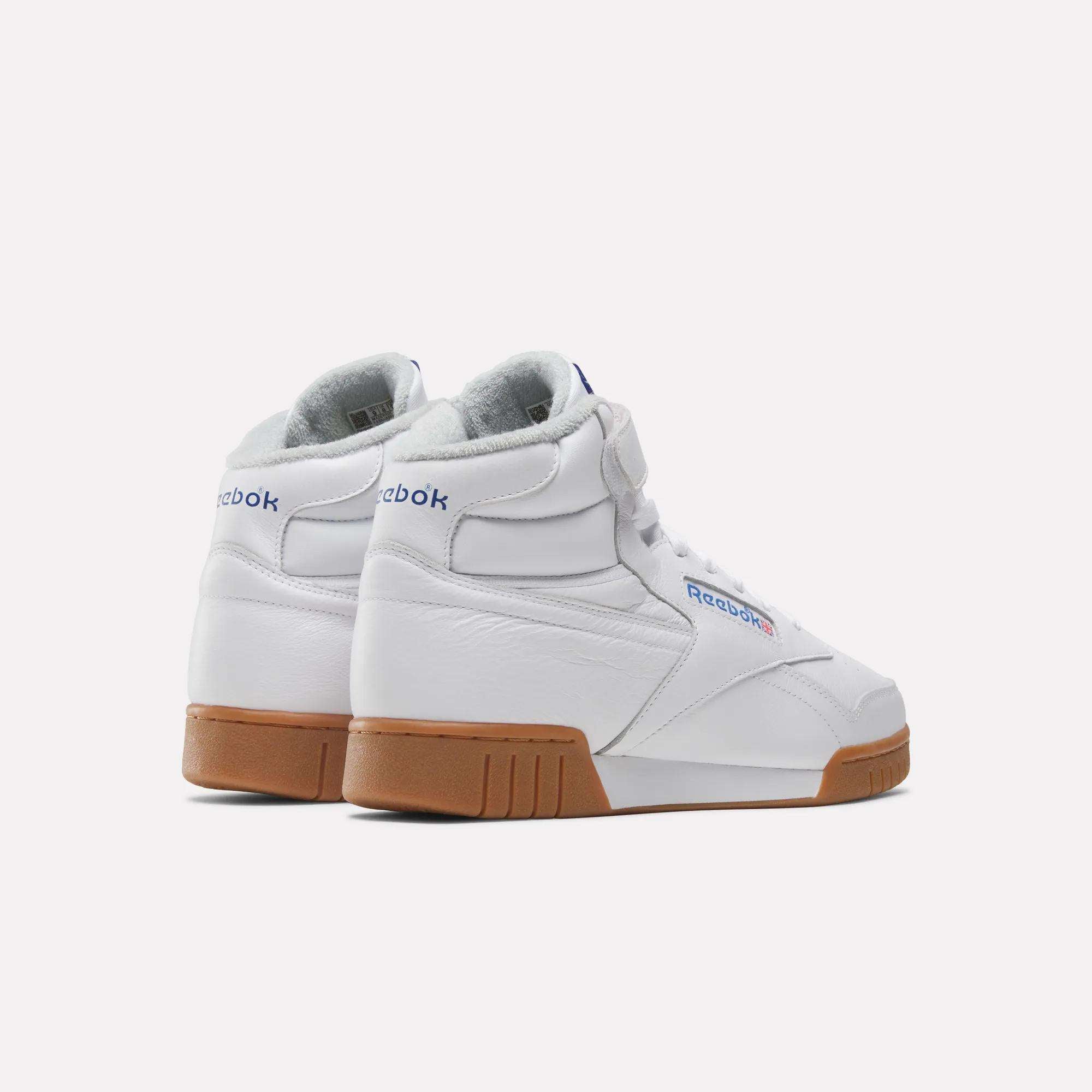 Reebok Men\'s Adult Classic Leather US 12  white / blue Mens Reebok Classic Leather (White/Blue) – SNEAKER TOWN main image 4