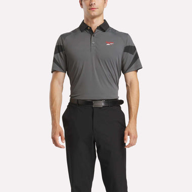 Men's Signature Vector Colorblocked Polo Shirt