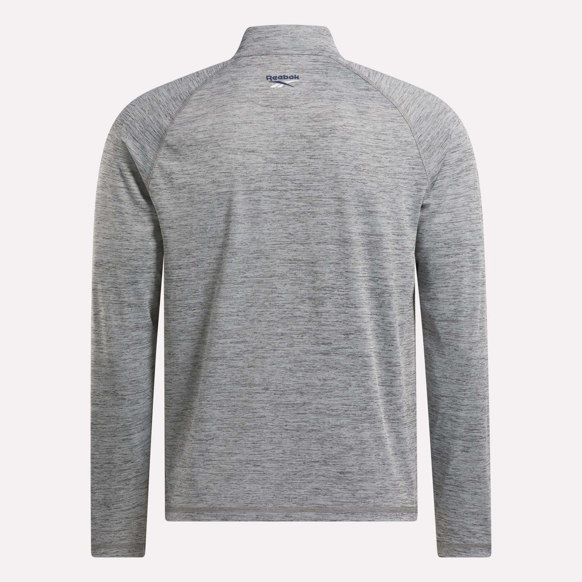 Men's Cationic Wicking Quarter-Zip Sweatshirt - Reebok