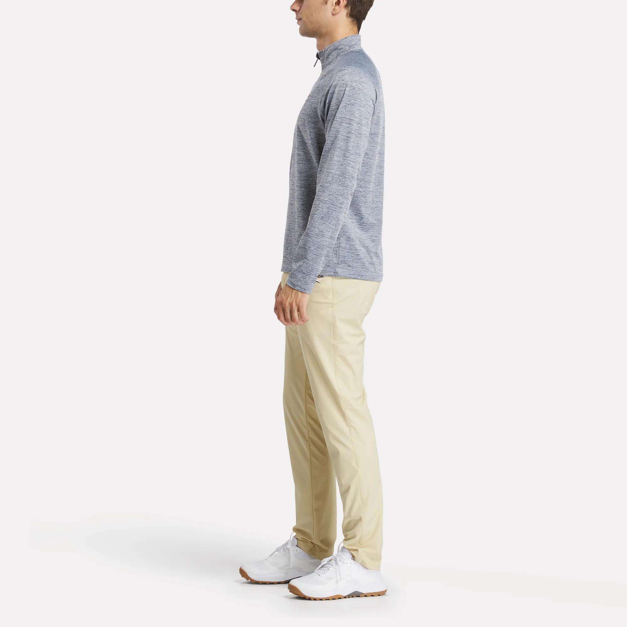Men's Cationic Wicking Quarter-Zip Sweatshirt - Reebok