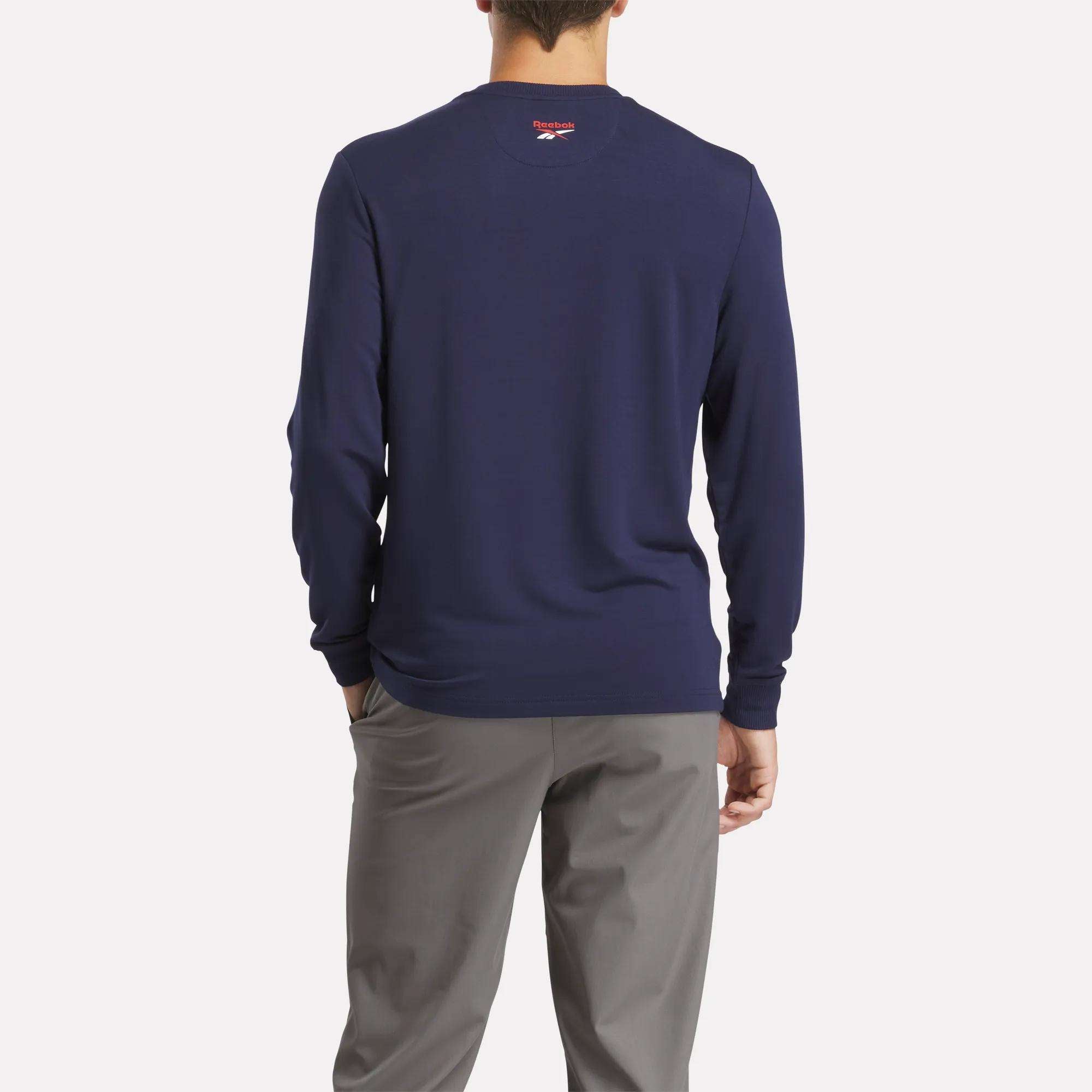 Men's Long Sleeve Golf Sweatshirt - Reebok