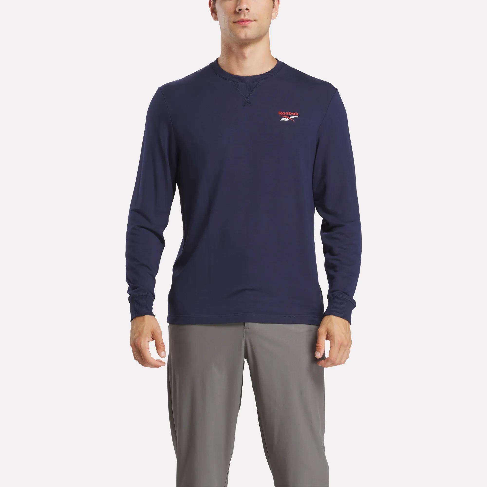 Men's Long Sleeve Golf Sweatshirt - Reebok