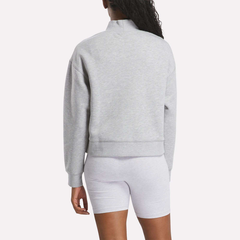 Women's Small Vector Mockneck Sweatshirt