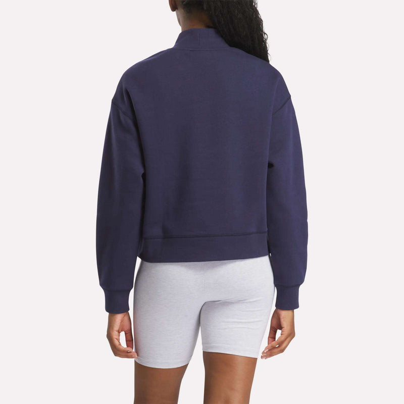 Women's Small Vector Mockneck Sweatshirt