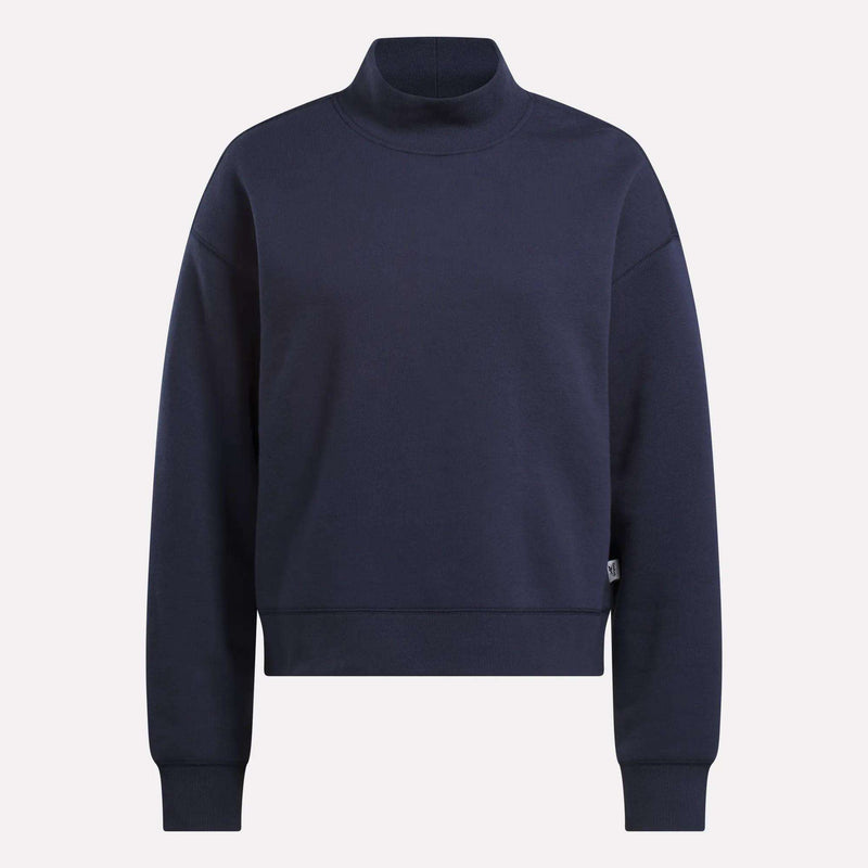Women's Small Vector Mockneck Sweatshirt