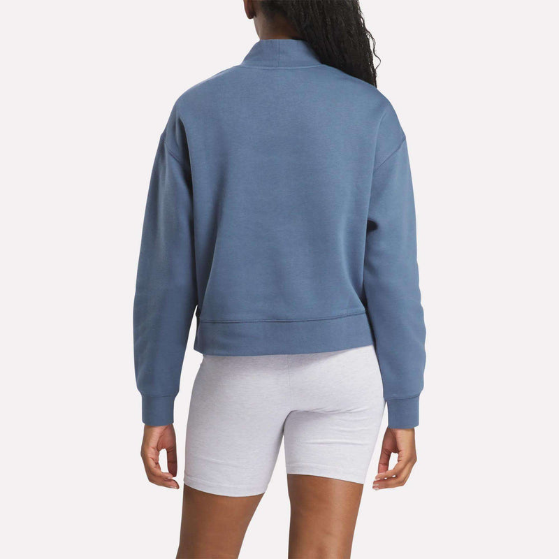 Women's Small Vector Mockneck Sweatshirt