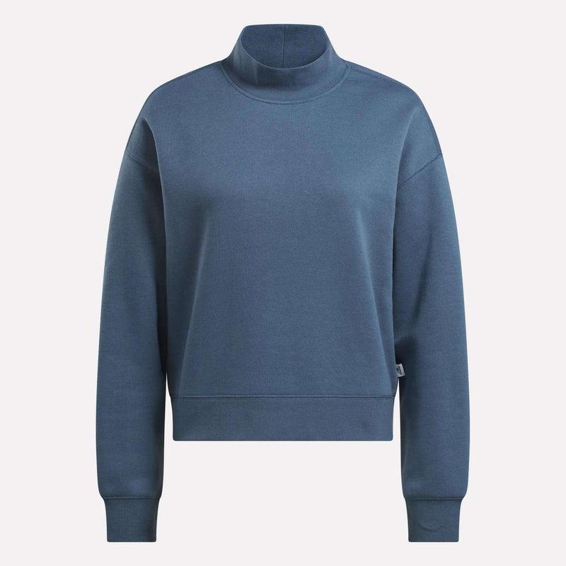 Women's Small Vector Mockneck Sweatshirt