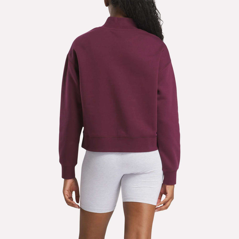 Women's Small Vector Mockneck Sweatshirt