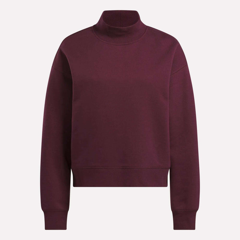 Women's Small Vector Mockneck Sweatshirt