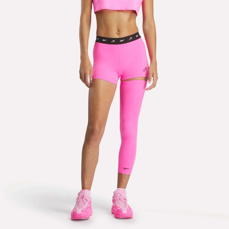Reebok x Angel Reese Mini Shorts & Sleeve