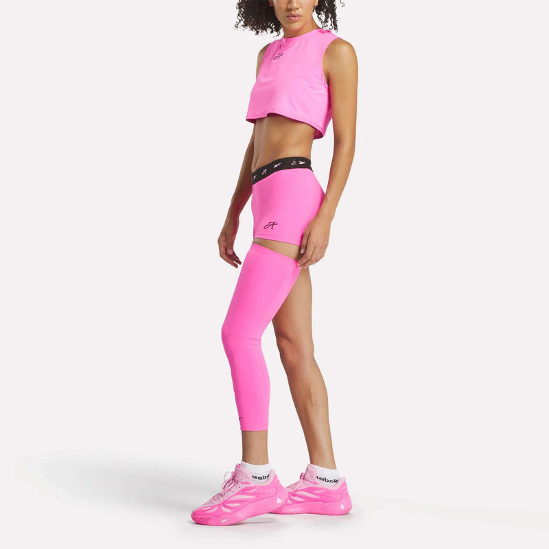 Reebok x Angel Reese Mini Shorts & Sleeve