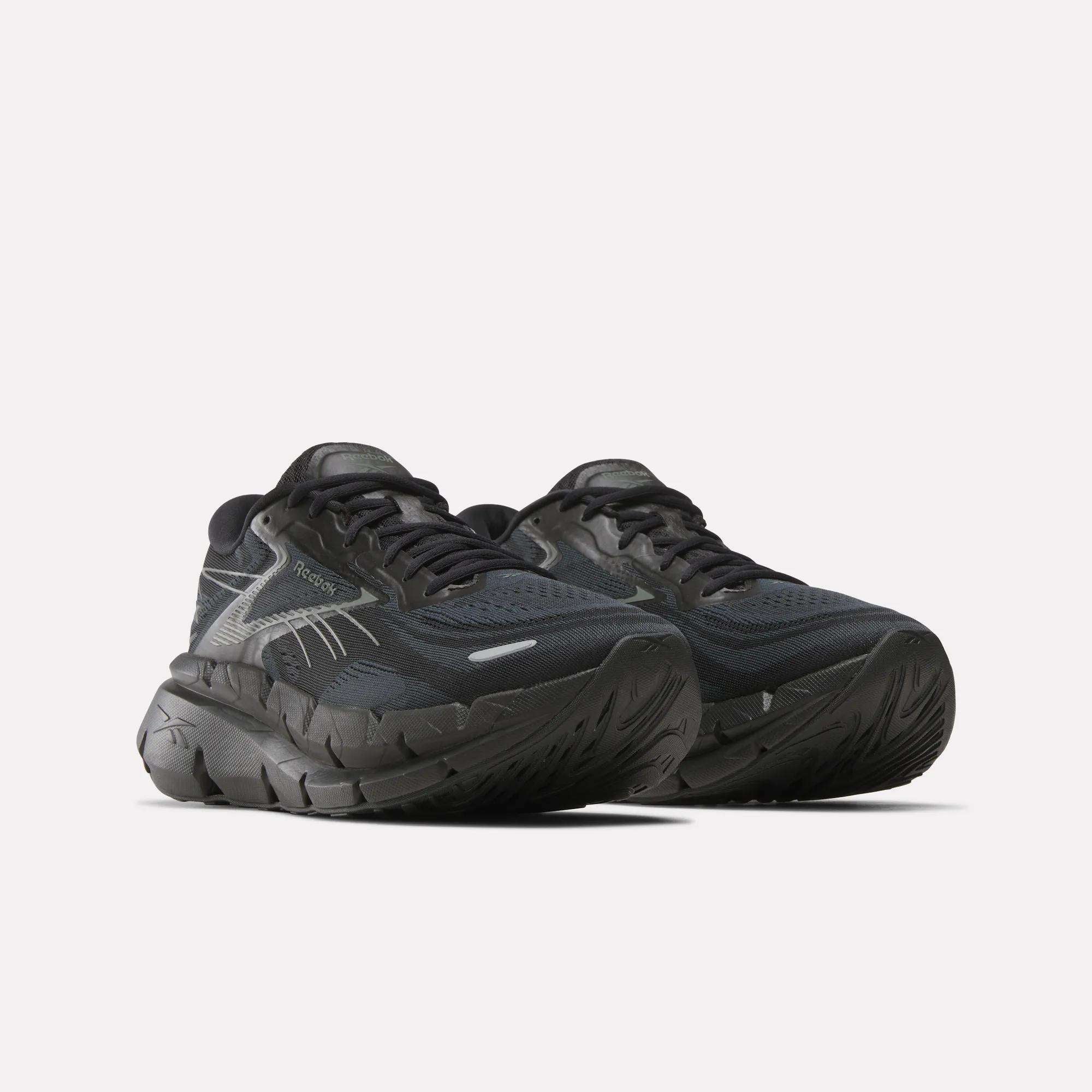 黎 Men's FloatZig Double Running Shoes - Reebok