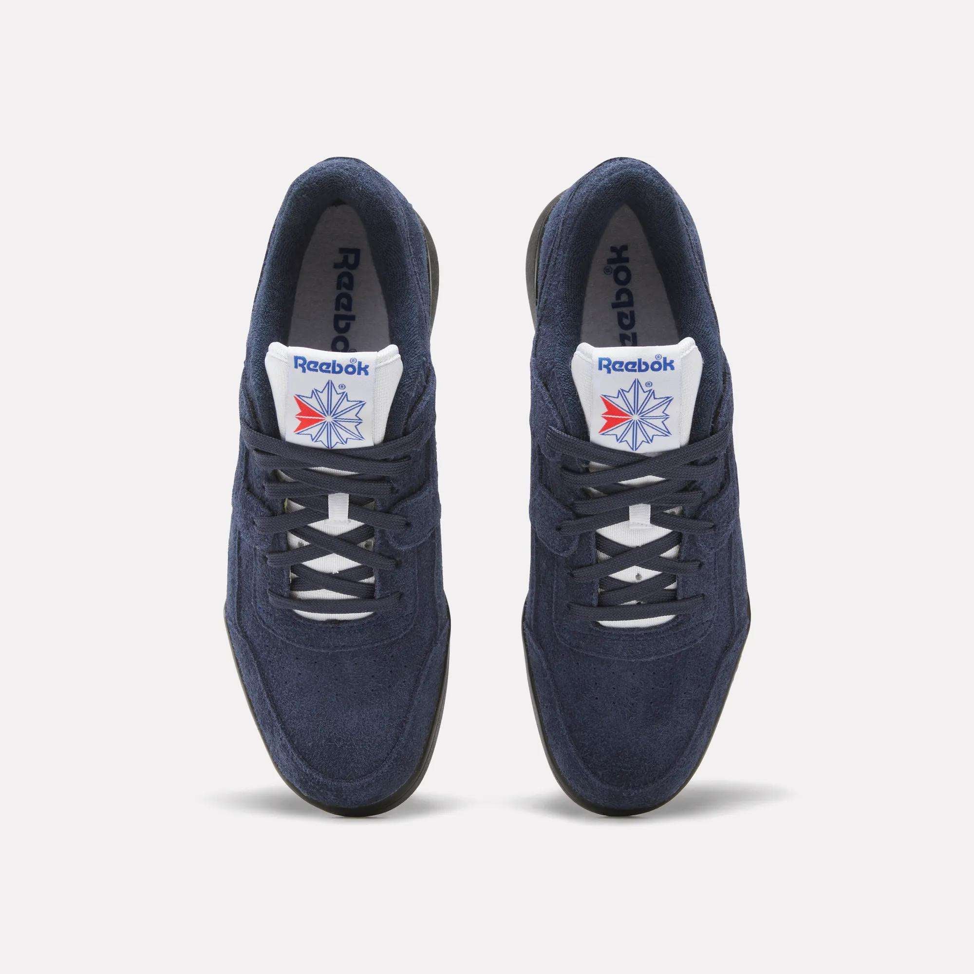 Reebok Navy and White Athletic Shoe Interior Label Men main image 2