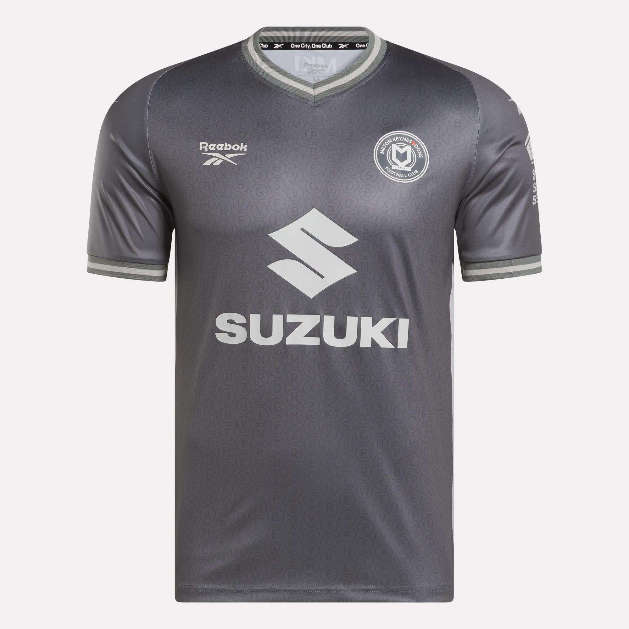 Men's MK Dons Away Jersey - Reebok