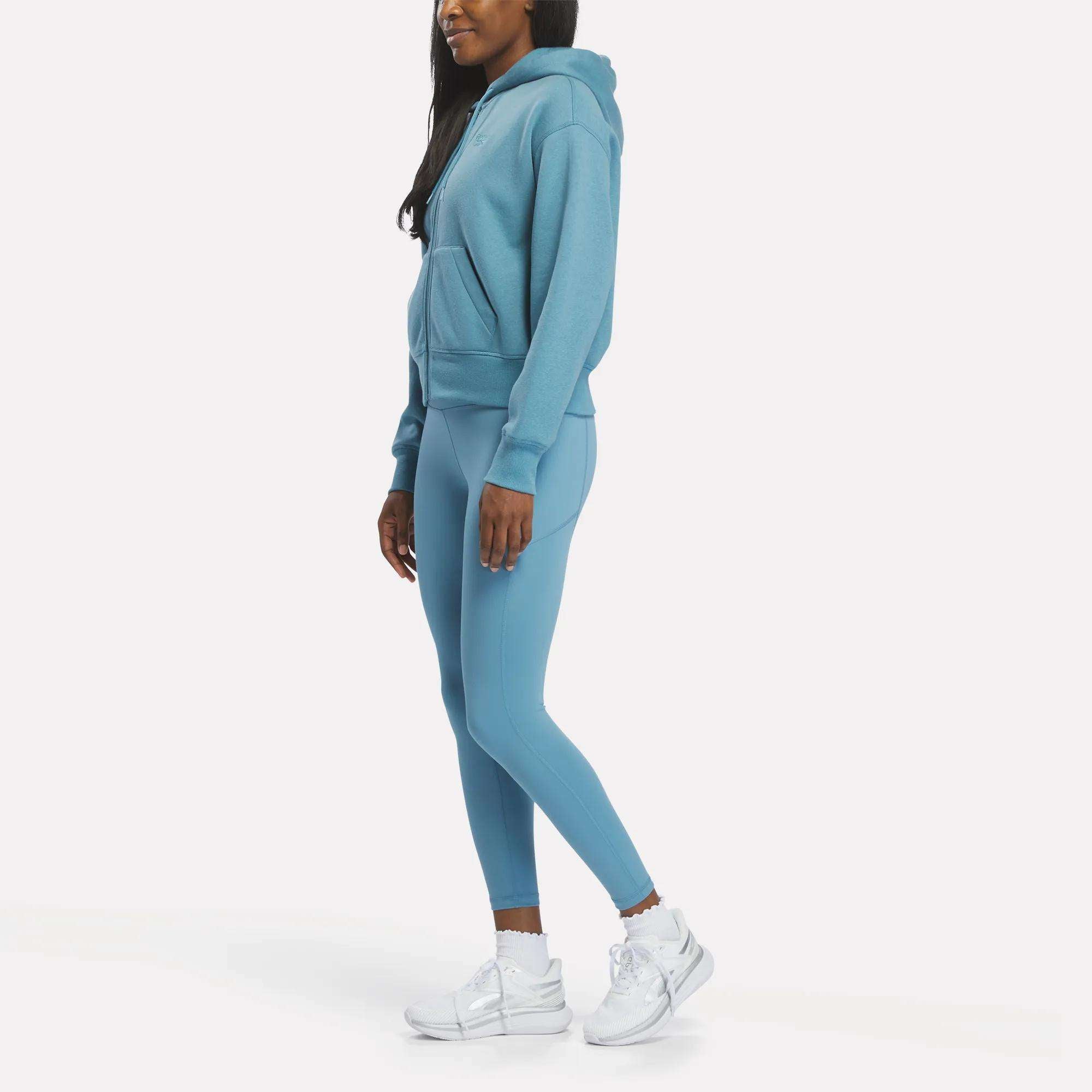 Women's Cropped Full-Zip Hoodie - Reebok