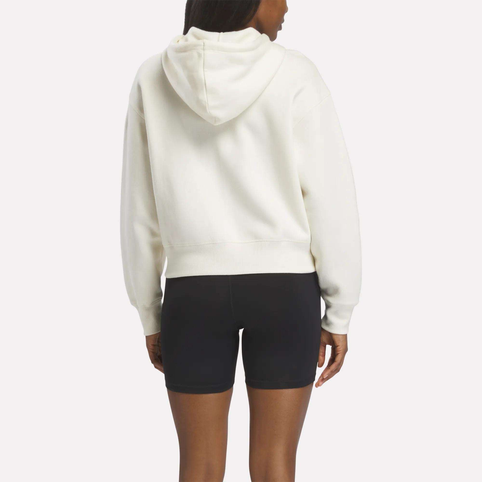 Women's Cropped Full-Zip Hoodie - Reebok