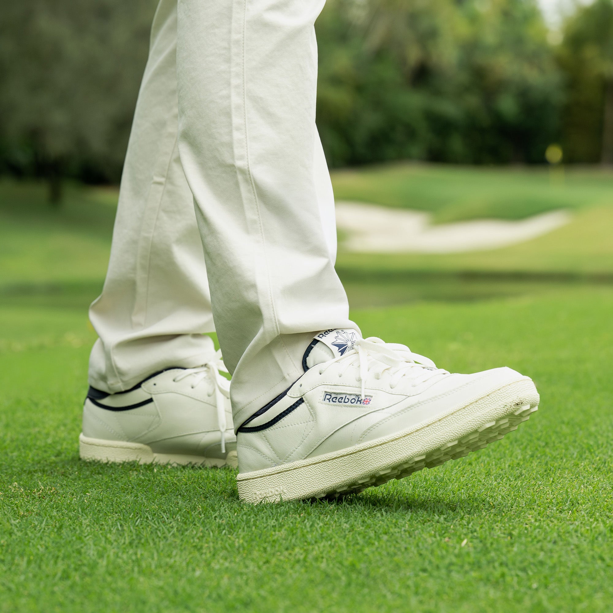 新品⭐Reebok CLUB C GOLF 白 ゴルフシューズ Men's Club C Golf Shoes - Reebok