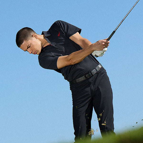 Men's Short Sleeve Bonded Micro Pique Polo Shirt