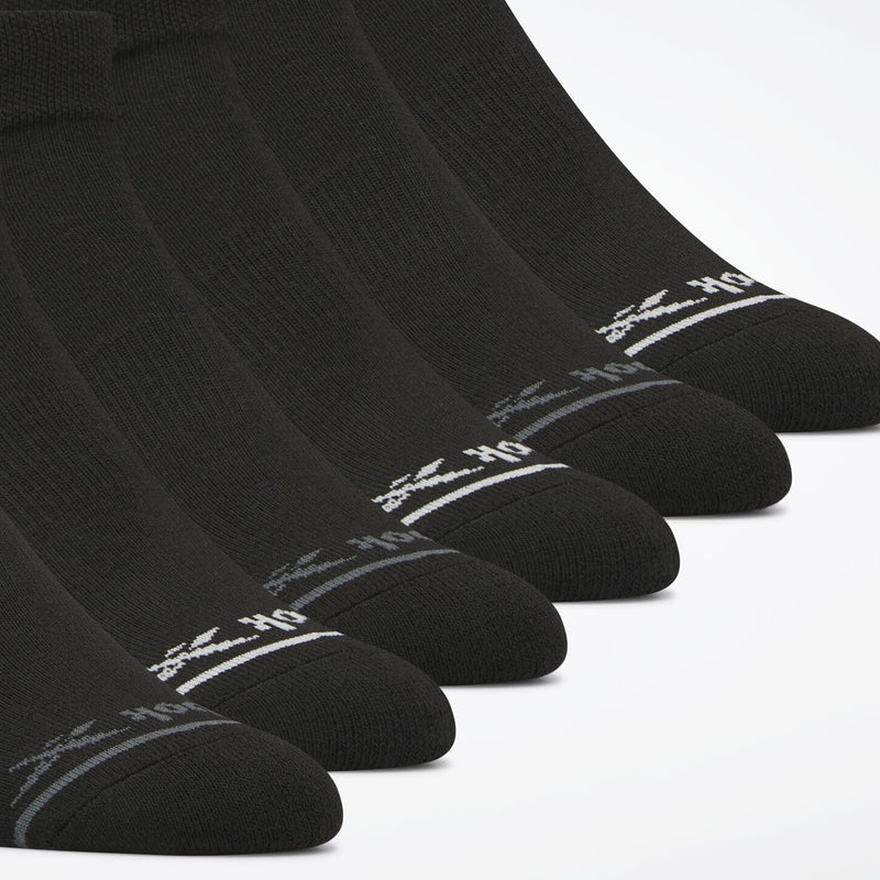 Men's Reebok Basic Quarter Socks 6 Pairs