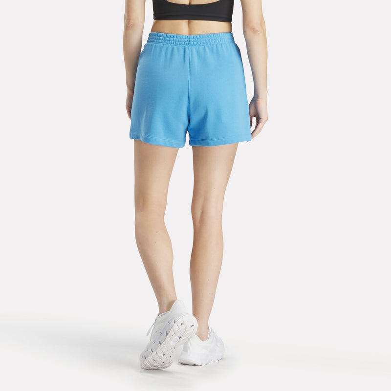 Women's Identity Small Logo French Terry Shorts 4"