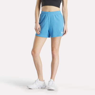 Women's Identity Small Logo French Terry Shorts 4"