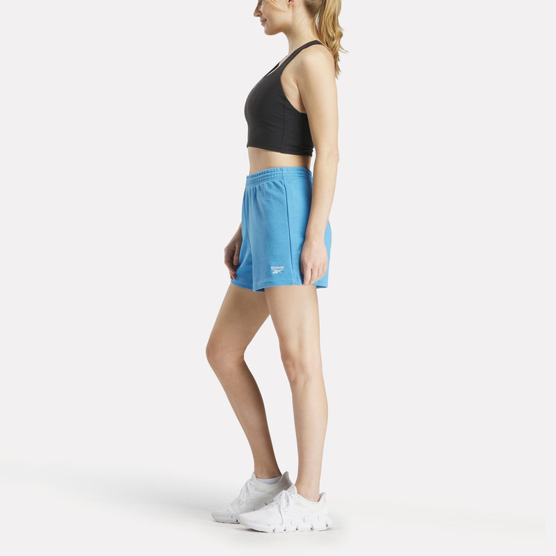 Women's Identity Small Logo French Terry Shorts 4"