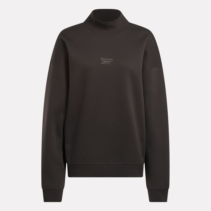 Women's Longline Roll Neck Sweatshirt