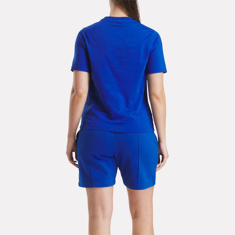 Women's Two-Color Logo Crew Short Sleeve Tee