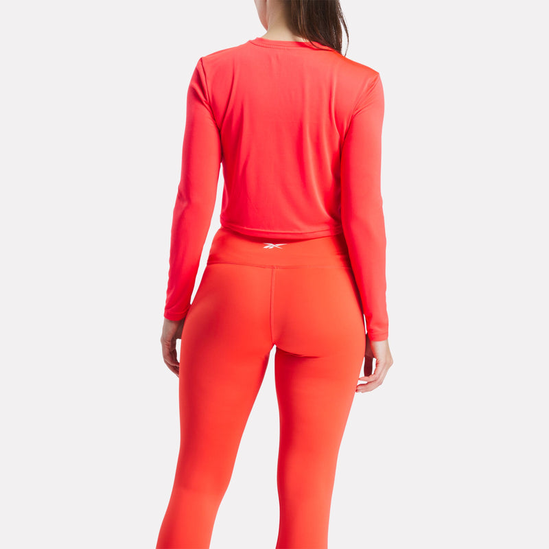 Women's Core Slim Fit Crop Long Sleeve Tee
