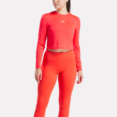 Women's Core Slim Fit Crop Long Sleeve Tee