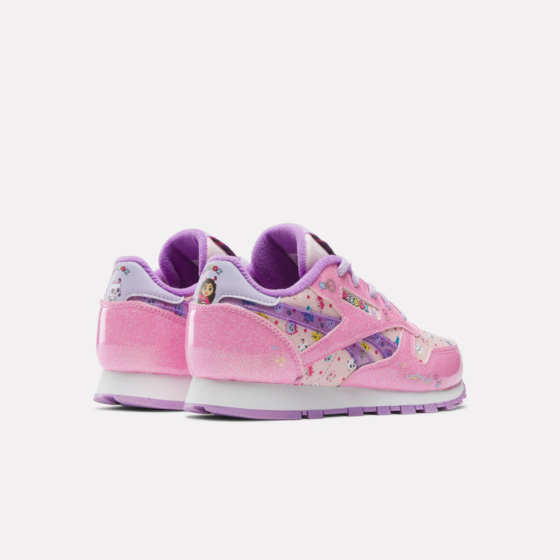 Reebok x Gabby's Dollhouse Classic Leather Step 'n Flash Shoes 2.0 - Little Kids