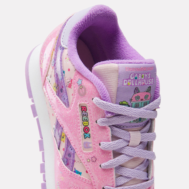 Reebok x Gabby's Dollhouse Classic Leather Step 'n Flash Shoes 2.0 - Little Kids