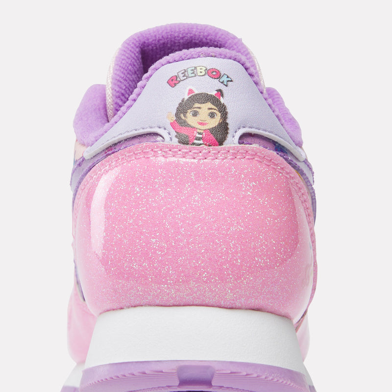 Reebok x Gabby's Dollhouse Classic Leather Step 'n Flash Shoes 2.0 - Little Kids