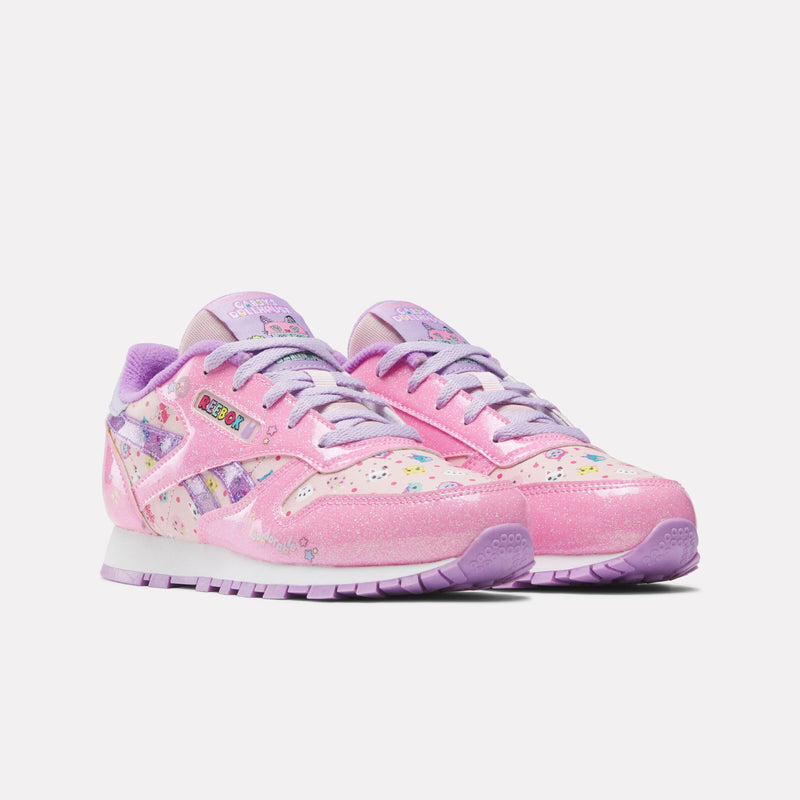Reebok x Gabby's Dollhouse Classic Leather Step 'n Flash Shoes 2.0 - Little Kids