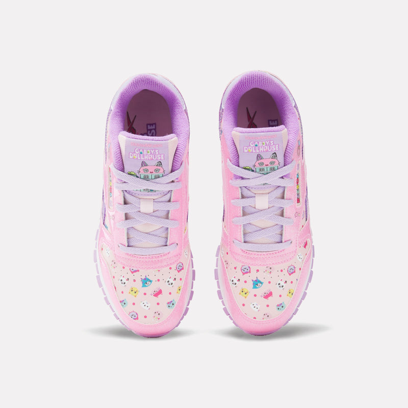 Reebok x Gabby's Dollhouse Classic Leather Step 'n Flash Shoes 2.0 - Little Kids