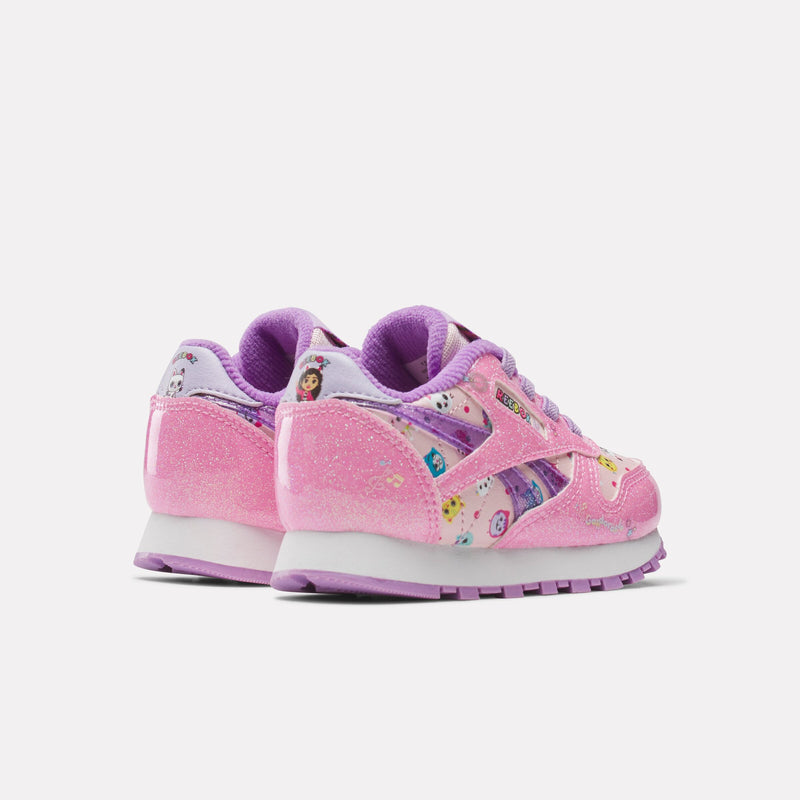 Reebok x Gabby's Dollhouse CL Step 'n Flash 2.0 Elastic Lace Shoes - Little Kids