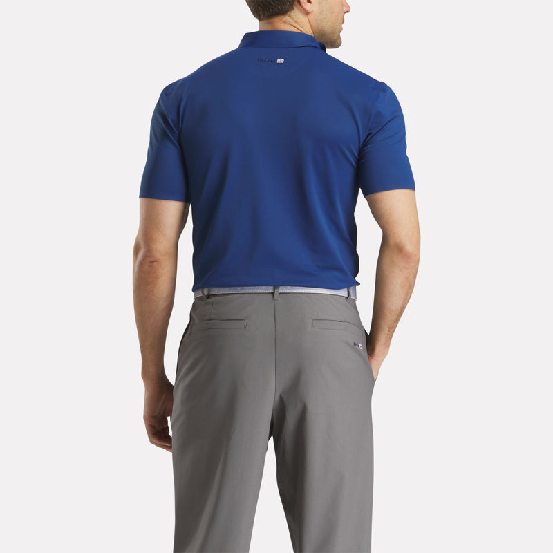 Men's Short Sleeve Bonded Micro Pique Polo Shirt
