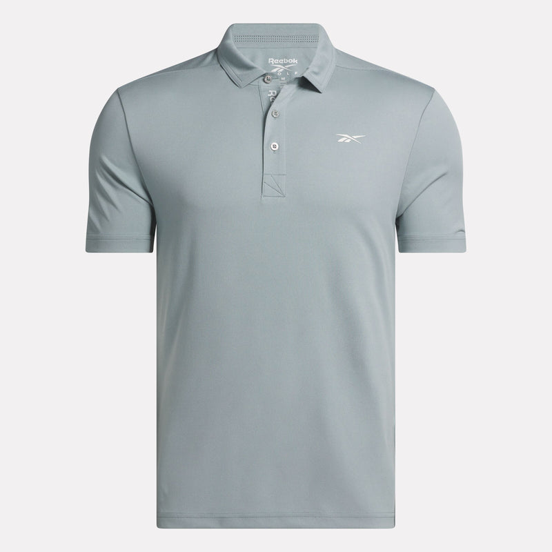 Men's Short Sleeve Oxford Knit Pique Polo Shirt