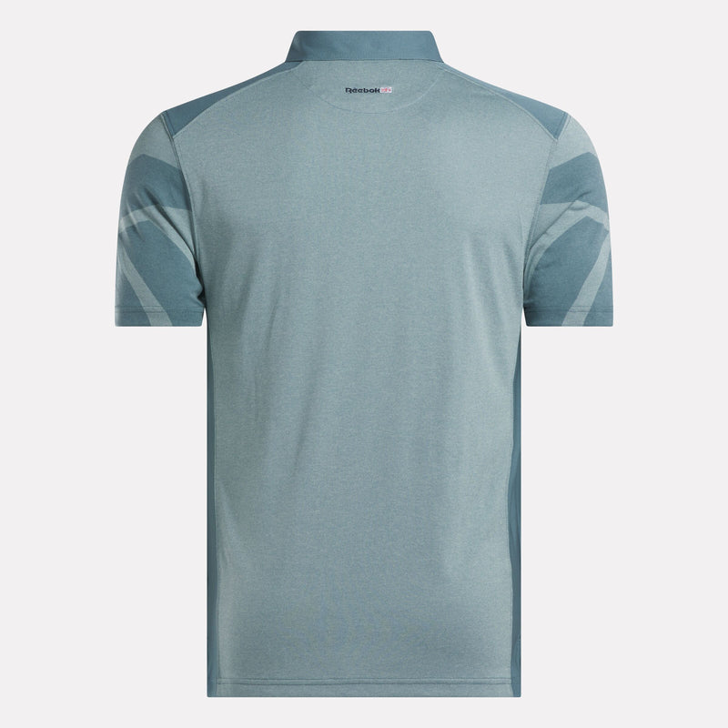 Men's Short Sleeve Signature Vector Sleeve Polo Shirt