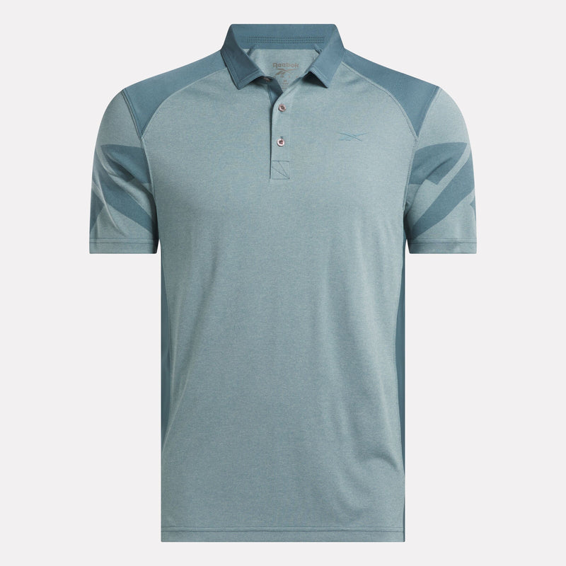Men's Short Sleeve Signature Vector Sleeve Polo Shirt