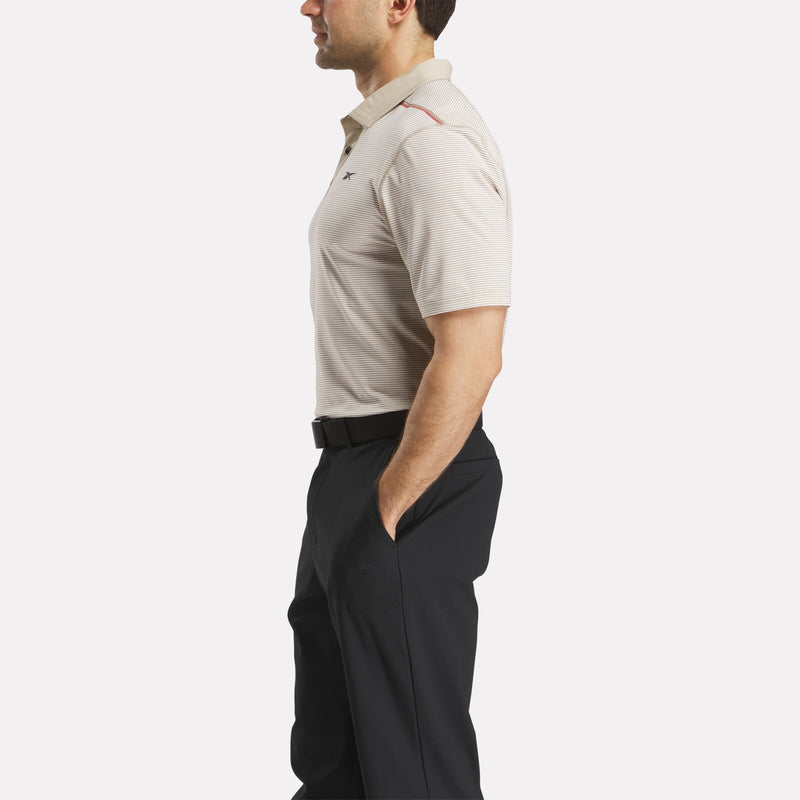 Men's Short Sleeve Core Stripe Polo Shirt