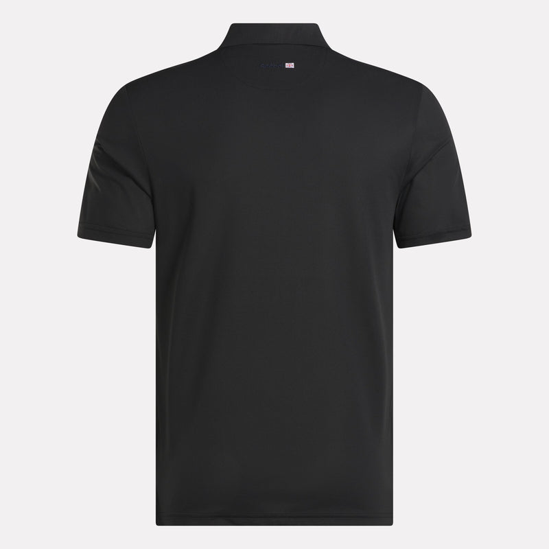Men's Colorblock Bonded Collar Polo Shirt